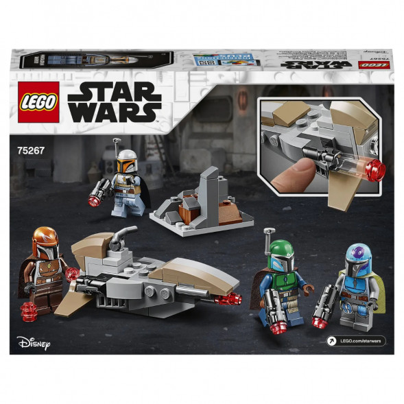 Конструктор LEGO Star Wars 75267 Боевой набор Мандалорцы во Владивостоке