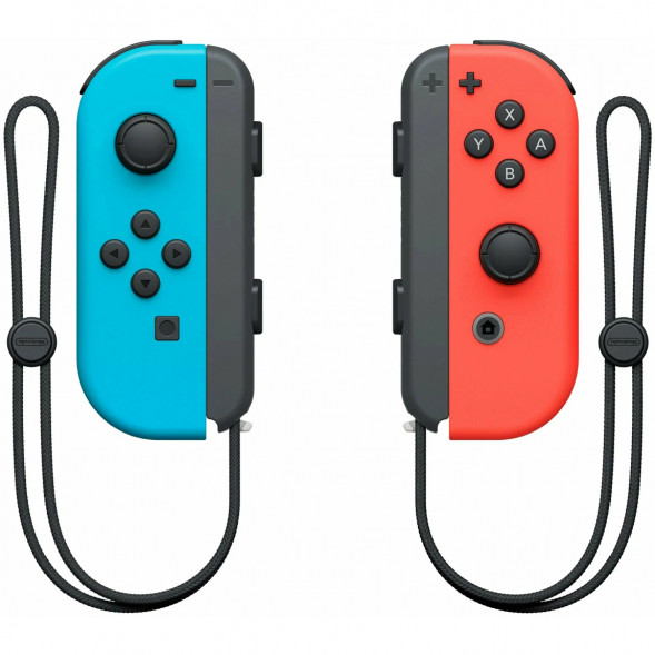 Игровая приставка Nintendo Switch OLED 64 ГБ, неоновый синий/неоновый красный во Владивостоке