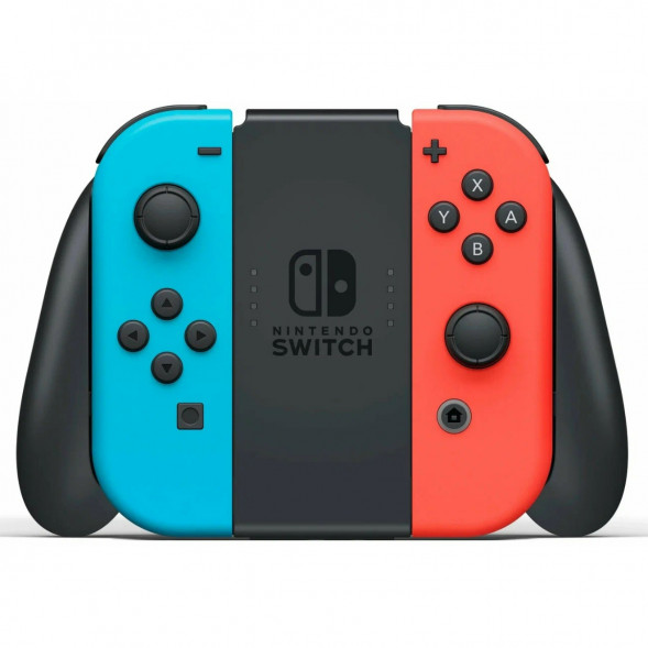 Игровая приставка Nintendo Switch OLED 64 ГБ, неоновый синий/неоновый красный во Владивостоке