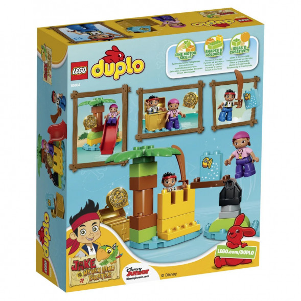 Конструктор LEGO DUPLO Jake 10604 Остров сокровищ во Владивостоке