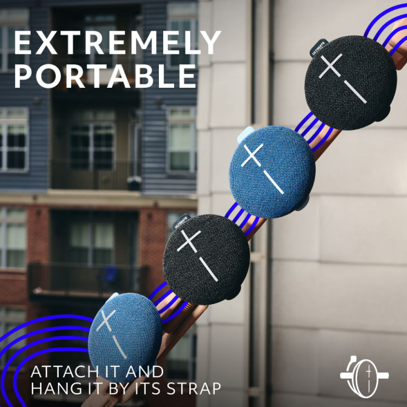 Портативная колонка Ultimate Ears MINIROLL, синий во Владивостоке