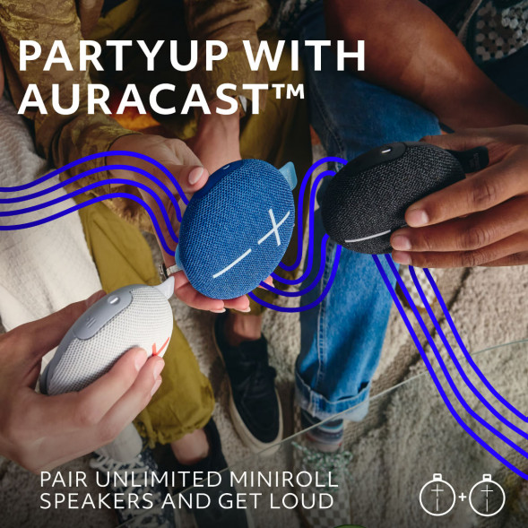 Портативная колонка Ultimate Ears MINIROLL, синий во Владивостоке