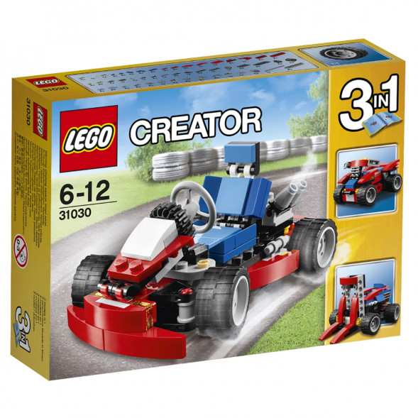 Конструктор LEGO Creator 31030 Красный гоночный карт во Владивостоке