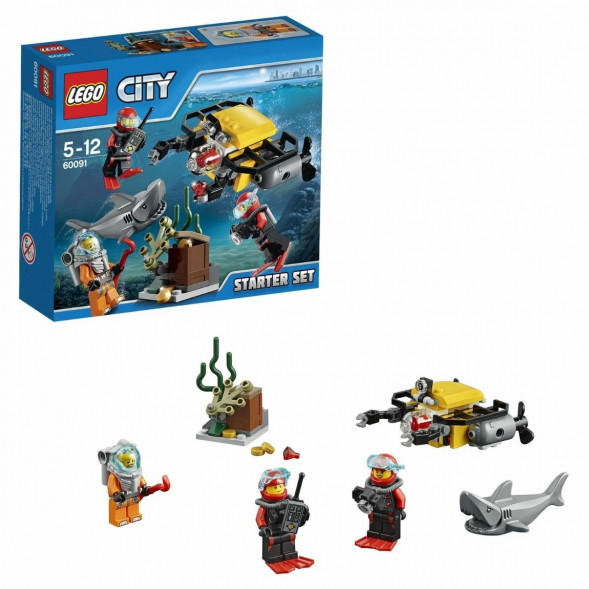 Конструктор LEGO City Deep Sea Explorers 60091 Исследование морских глубин во Владивостоке