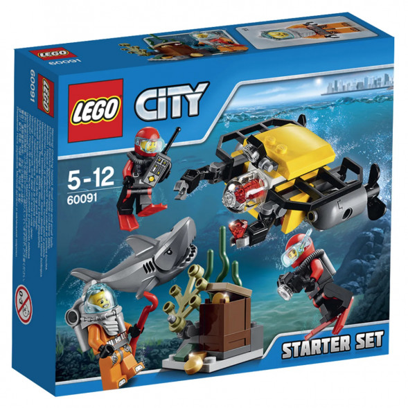 Конструктор LEGO City Deep Sea Explorers 60091 Исследование морских глубин во Владивостоке