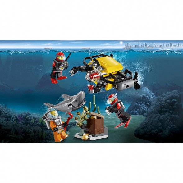 Конструктор LEGO City Deep Sea Explorers 60091 Исследование морских глубин во Владивостоке