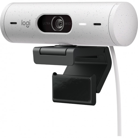 Веб-камера Logitech Brio 500, белый во Владивостоке