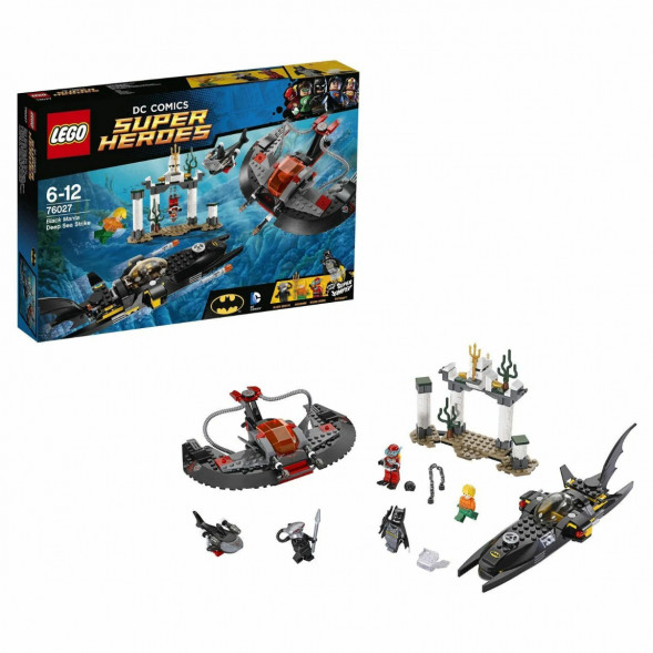 Конструктор LEGO Super Heroes 76027 Глубоководная атака Черного Манта во Владивостоке