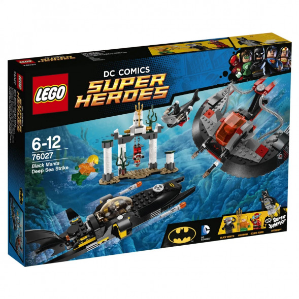Конструктор LEGO Super Heroes 76027 Глубоководная атака Черного Манта во Владивостоке
