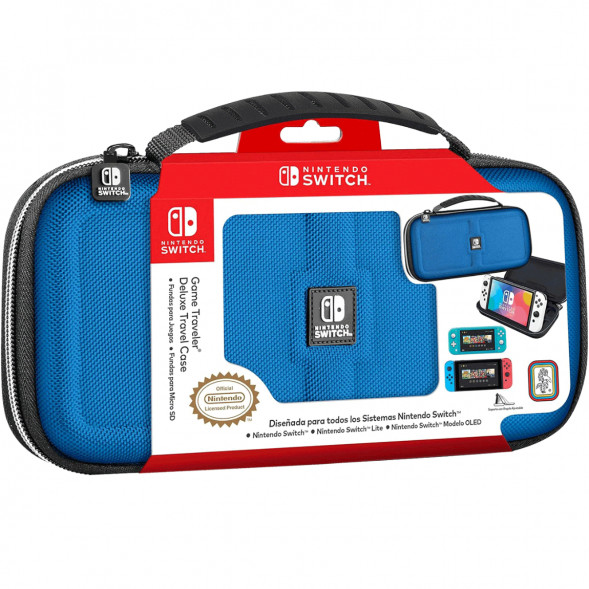 Чехол BIG BEN Deluxe для Nintendo Switch/OLED/Lite, синий во Владивостоке