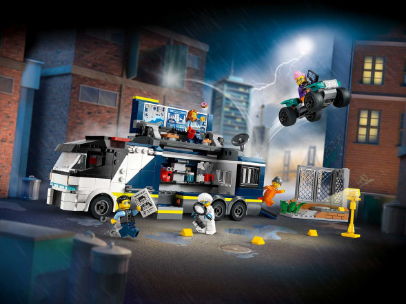 Конструктор LEGO City 60418 Полицейский грузовик криминалистической лаборатории во Владивостоке