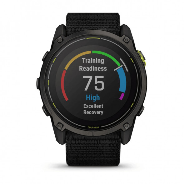 Умные часы Garmin Enduro 3 51mm Black с нейлоновым ремешком UltraFit 010-02751-01 во Владивостоке