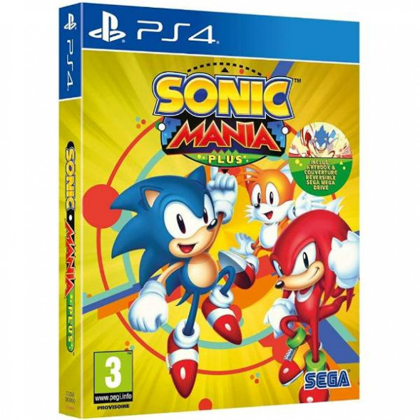 Игра Sonic Mania Plus (+ Артбук) [PS4, русские субтитры] во Владивостоке
