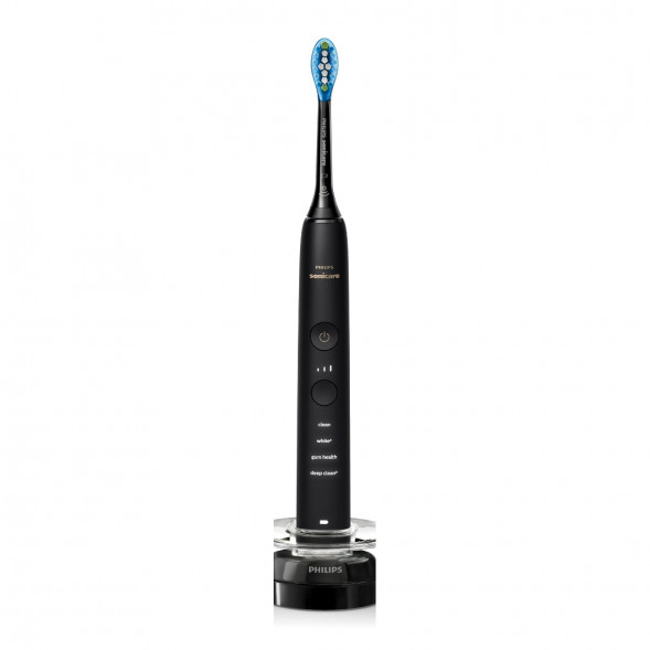 Набор из 2 электрических зубных щеток Philips Sonicare DiamondClean 9000 HX9914/54, чёрный во Владивостоке