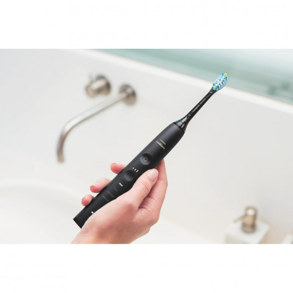 Набор из 2 электрических зубных щеток Philips Sonicare DiamondClean 9000 HX9914/54, чёрный во Владивостоке