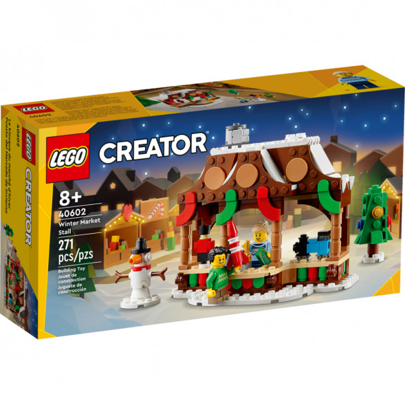 Конструктор LEGO Creator 40602 Зимний рынок во Владивостоке