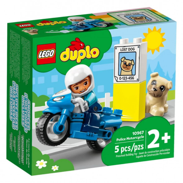 Конструктор LEGO DUPLO 10967 Полицейский мотоцикл во Владивостоке