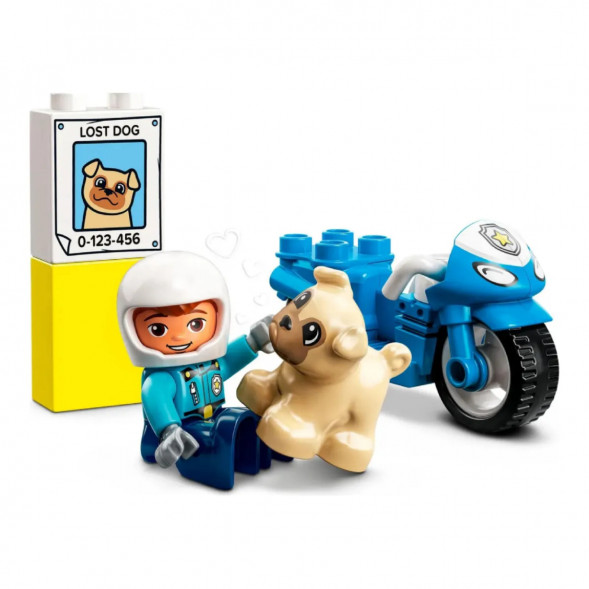 Конструктор LEGO DUPLO 10967 Полицейский мотоцикл во Владивостоке