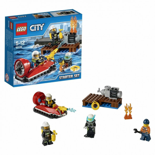 Конструктор LEGO City Fire 60106 Пожарная охрана во Владивостоке