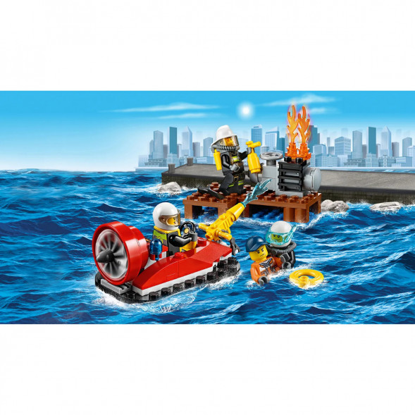Конструктор LEGO City Fire 60106 Пожарная охрана во Владивостоке