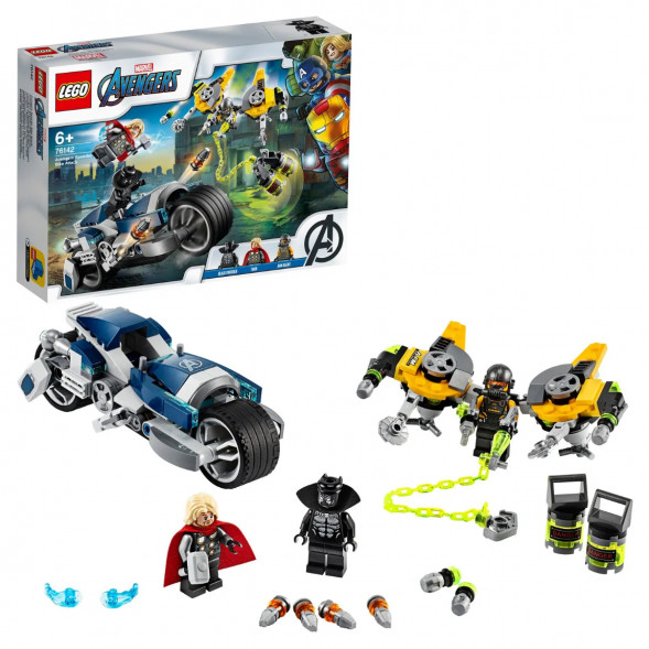 Конструктор LEGO Super Heroes 76142 Мстители Атака на спортбайке во Владивостоке
