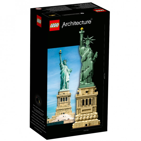 Конструктор LEGO Architecture 21042 Статуя Свободы во Владивостоке