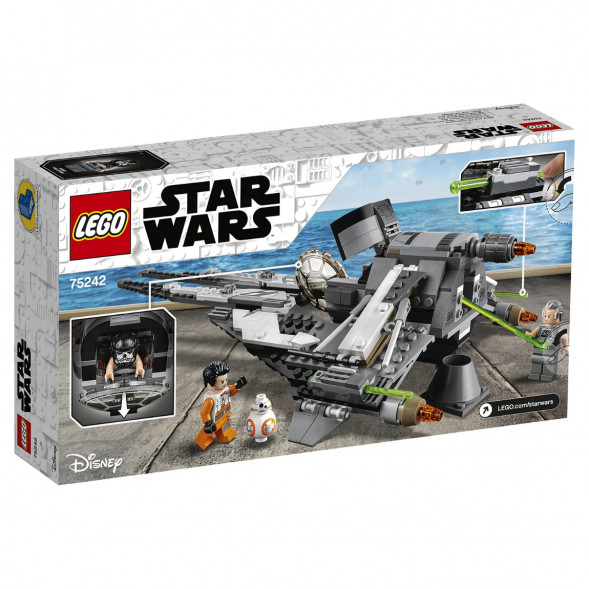 Конструктор LEGO Star Wars 75242 Перехватчик СИД Чёрного аса во Владивостоке