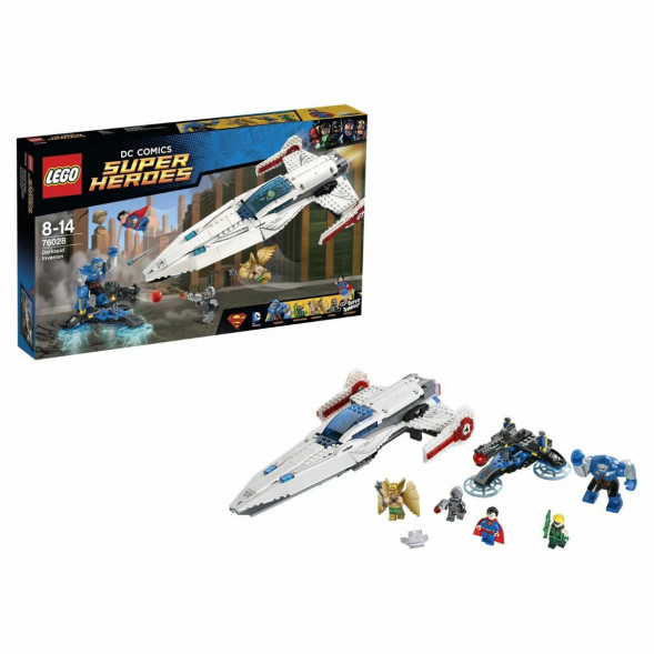 Конструктор LEGO Super Heroes 76028 Вторжение Дарксайда во Владивостоке