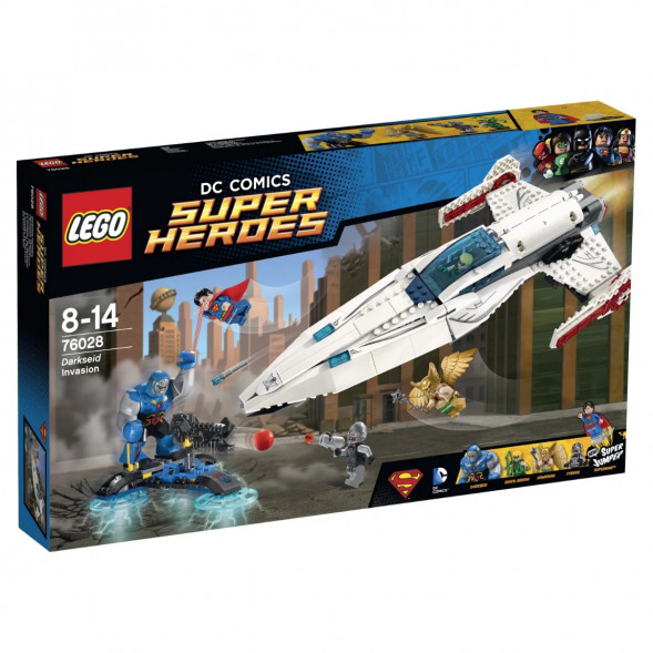 Конструктор LEGO Super Heroes 76028 Вторжение Дарксайда во Владивостоке