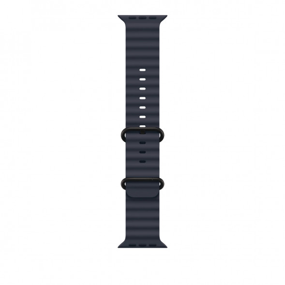 Ремешок Apple Watch 49мм Navy Ocean Band - Black Titanium Finish (MYPA3) во Владивостоке