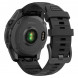 Умные часы Garmin Fenix E 47мм Amoled Slate Grey Steel с чёрным силиконовым ремешком 010-03025-01 во Владивостоке