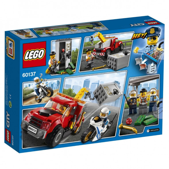Конструктор LEGO City Police 60137 Побег на буксировщике во Владивостоке