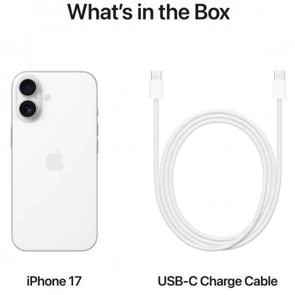Смартфон Apple iPhone 17 512GB eSim, White во Владивостоке