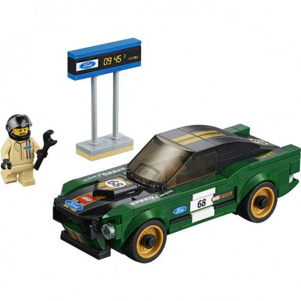 Конструктор LEGO Speed Champions 75884 1968 Ford Mustang Fastback во Владивостоке