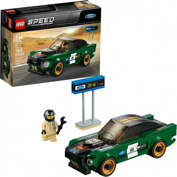 Конструктор LEGO Speed Champions 75884 1968 Ford Mustang Fastback во Владивостоке