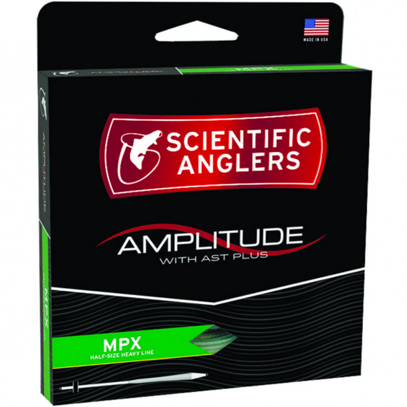 Шнур нахлыстовый Scientific Anglers Amplitude MPX 126618 WF-4-F, Optic Green/Moss/Buck во Владивостоке