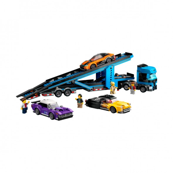 Конструктор LEGO City 60408 Грузовик-автовоз со спортивными автомобилями во Владивостоке