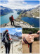 Треккинговая палка Naturehike 135 см, 1шт., серый/зеленый во Владивостоке