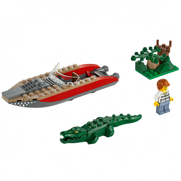 Конструктор LEGO City 60067 Погоня на полицейском вертолёте во Владивостоке