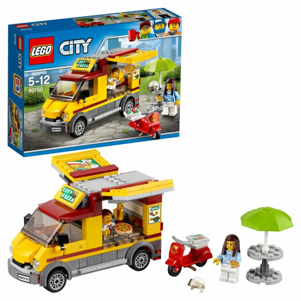 Конструктор LEGO City Great Vehicles 60150 Фургон-пиццерия во Владивостоке