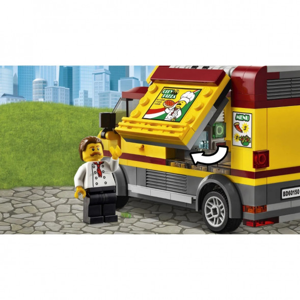 Конструктор LEGO City Great Vehicles 60150 Фургон-пиццерия во Владивостоке