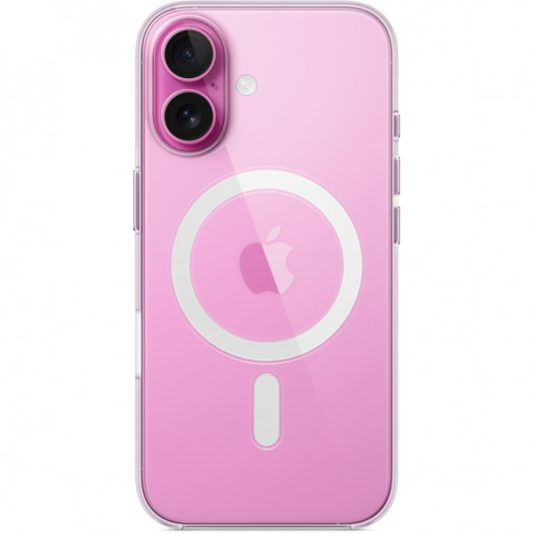 Чехол Apple Clear Case with MagSafe для iPhone 16 Plus, прозрачный (MA7D4ZM/A) во Владивостоке