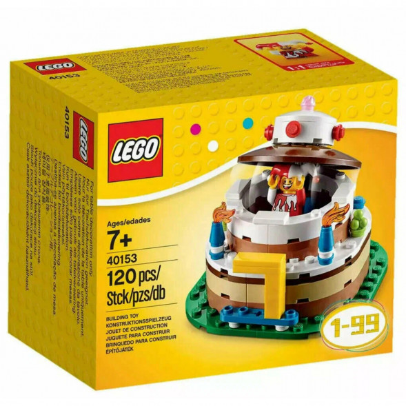 Конструктор LEGO Seasonal 40153 Торт на День Рождения во Владивостоке
