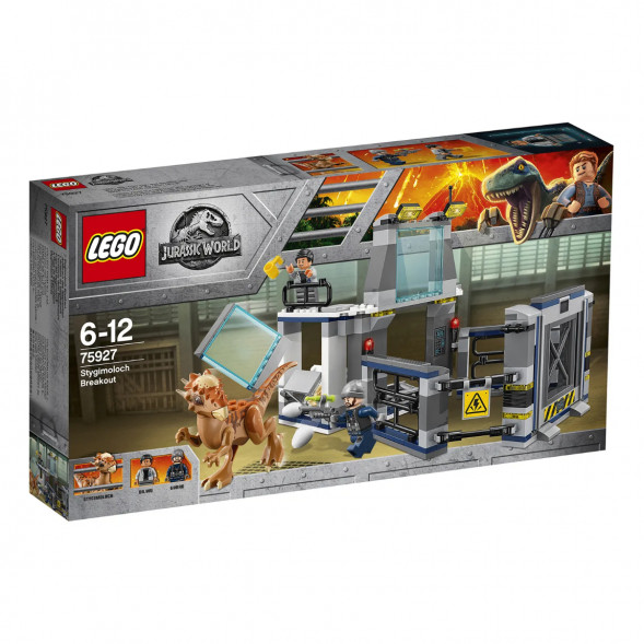 Конструктор LEGO Jurassic World 75927 Побег стигимолоха из лаборатории во Владивостоке