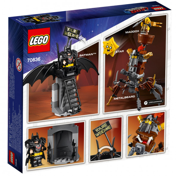 Конструктор LEGO Movie 70836 Боевой Бэтмен и Железная борода  во Владивостоке