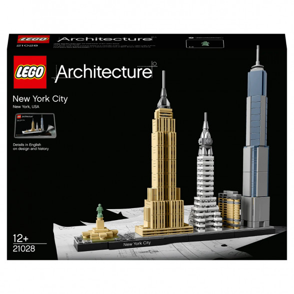 Конструктор LEGO Architecture 21028 Нью Йорк во Владивостоке