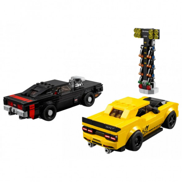 Конструктор LEGO Speed Champions 75893 2018 Dodge Challenger SRT Demon и 1970 Dodge Charger R/T во Владивостоке