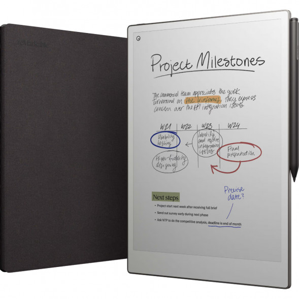 Графический планшет reMarkable Paper Pro + Стилус MarkerPlus + Чехол Book Folio Pro (Basalt) во Владивостоке