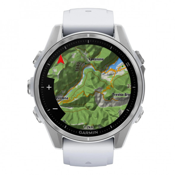 Умные часы Garmin Fenix 8, 43 mm, Whitestone 010-02903-00 во Владивостоке