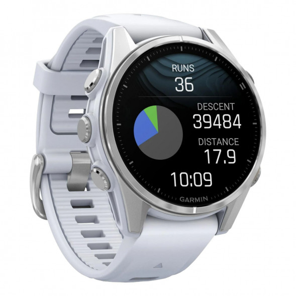 Умные часы Garmin Fenix 8, 43 mm, Whitestone 010-02903-00 во Владивостоке